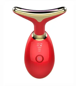 Vente en gros de produits chauds EMS Vibration Face Massager Neck Lift Device Skin Beauty Tools Instrument Facial Machine