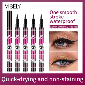 Delineador de ojos líquido, resistente al agua Delineador de ojos, suave y duradero, 36H - Product Image 2