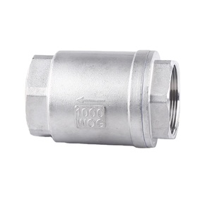 KQ nóng bán thủy lực thép không gỉ SS201 304 316 h12w một chiều dọc 2 ''không trở lại kiểm tra van cho nước - Product Image 2