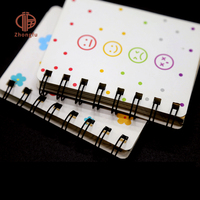 Carnet de notes portable mini pour étudiants, bon marché, promotionnel, A7, format poche, spirale, mignon, kawaii, pour étudiants