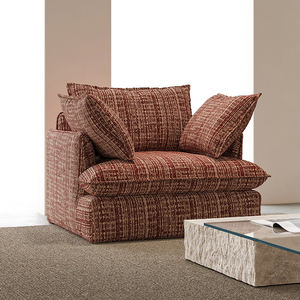 Vendita calda singola Casual stile per il tempo libero Vintage retrò divano pigro spugna compressa semplice stile retrò sedia per il tempo libero - Product Image 2