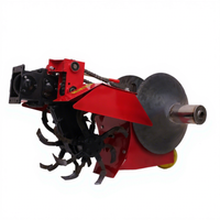 Machine à creuser des fossés pour fraises, largeur de tranchée 30-35 cm, profondeur pour motoculteur, tracteur à main, motoculteur motorisé, machines agricoles