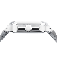Corgreut marque 44.3mm Vintage carré Nh35 montre de luxe automatique pour hommes Rose bracelet étanche OEM montre-bracelet mode