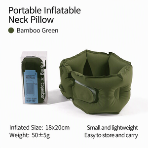 Oreiller de voyage gonflable léger et portable M Factory Directly avec boîte de rangement pour voiture, avion, sieste - Product Image 1