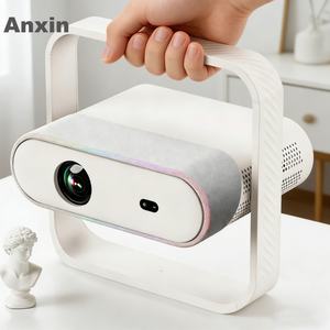 Proyector LED 4K para Cine en Casa, Diseño Innovador, Arte Textil, 1080P, Mini Smart WiFi 6, Video LCD 3D, Sistema Android 13 - Product Image 1