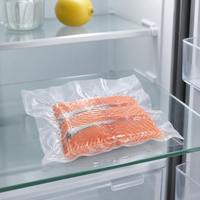 Sacs de conservation transparents prédécoupés, double couche PE PET, qualité alimentaire, 140 microns, thermoscellables, hermétiques, adaptés au congélateur, pour le riz