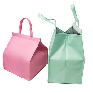 Sac <span class=keywords><strong>isotherme</strong></span> promotionnel en PP non tissé, durable et tendance, pour gâteaux et aliments, vente en gros - Product Image 1