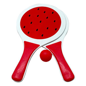 Pagaies de plage/raquettes de tennis <span class=keywords><strong>promo</strong></span> écologiques-marque personnalisée, fournitures de fête de plage, bois de peuplier pour la durabilité - Product Image 6