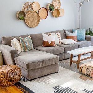 Cestas tejidas a mano-Colgante de pared de ratán de placa-Seagrass la placa para la decoración-de mimbre de la pared de la decoración de casa - Product Image 3