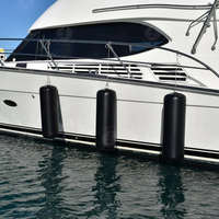 Pare-battage gonflable pour yacht en PVC robuste et personnalisable, facile à ranger, protection d'accostage