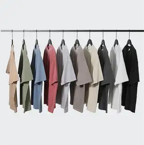 Wholesale Printing Blank Acid Wash Blank Graphic T Shirts Vintage Style Heavyweight Cotton Oversize Men Vintage T Shirt