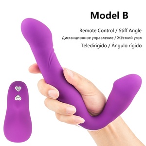 Inalámbrico lesbiana doble penetración tetas grandes vibrador Dual para la masturbación DE LA MUJER - Product Image 3