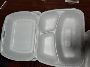 Récipient alimentaire en mousse, boîte en mousse jetable, emballage alimentaire en mousse légère, récipients alimentaires à usage unique - Product Image 6