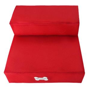 Escaleras plegables para perros, escalones de malla para mascotas, tapete de espuma, escalera de escalada, extraíble, lavable, para perros, rectangular, de color sólido - Product Image 4