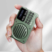 Lecteur radio portable multifonction FM prenant en charge les formats USB, TF, MP3 pour la musique indienne Gurbani/Punjabi/Bible/Bouddhisme/Coran