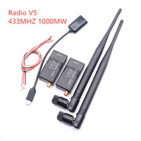 3DR Radio V5 Télémétrie 433Mhz 915Mhz 1000MW/500MW Module de transmission de données air et sol avec câbles OTG pour APM 2.8 /Pixhawk 2.4.8
