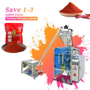 Automatic Vacuum Chili Powder Packing Machine Small Sachet Filling Sealing Equipment for Spice Pepper Powder Vertical Packaging - Product Image 1