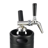 Nitro Cold Brew Cafetière Mini Fût En Acier Inoxydable Home Diy Brew Coffee System Kit Distributeurs De Boissons
