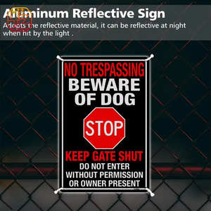 Segnali Stradali Riflettenti Personalizzabili in Alluminio per Uso Esterno, Segnali <span class=keywords><strong>di</strong></span> <span class=keywords><strong>Stop</strong></span> con Pellicola Riflettente <span class=keywords><strong>di</strong></span> Quarta Classe Stampati UV - Product Image 3