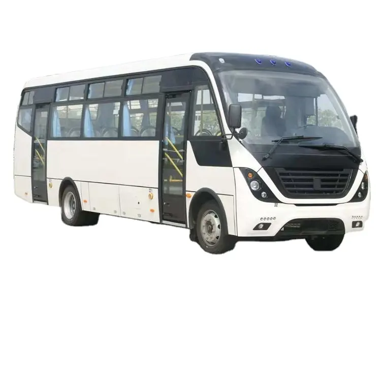 Good price for Dongfeng brand 7m electric city bus front engine 23 seats for sale