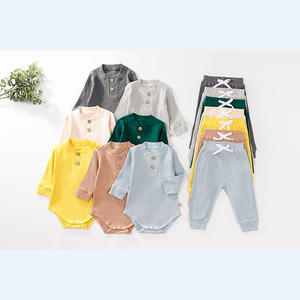 Vêtements pour bébés en gros, vêtements pour nourrissons, vêtements pour bébés garçons, vêtements pour enfants à manches longues printemps automne, ensembles de vêtements de boutique pour enfants - Product Image 1