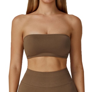 Soutien-gorge de sport respirant sans couture pour femmes, soutien-gorge de course à pied à maintien élevé, camisole de fitness, soutien-gorge extensible quadridirectionnel écologique - Product Image 3