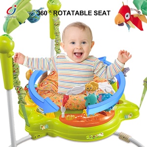 Chengji multifonctionnel bébé chaise de saut drôle en plastique électrique musical trotteur enfant en bas âge réglable sécurité bébé chaise de saut - Product Image 4