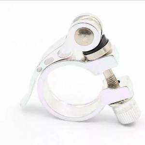 Abrazadera para sillín de bicicleta 25.4 31.8 28.6 34.9 de aleación de aluminio con liberación rápida, ajustable, multicolor para bicicleta de montaña y carretera - Product Image 2