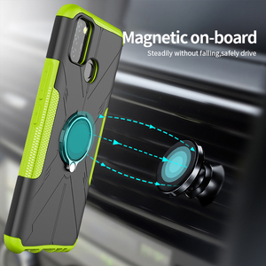เคสโทรศัพท์ TPU + PC กันกระแทกสำหรับ Infinix Hot 10 <span class=keywords><strong>Lite</strong></span>,ตัวยึดห่วงแฟชั่นสุดหรูสำหรับใส่ในรถยนต์ - Product Image 3