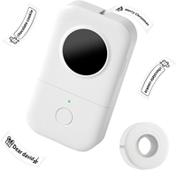 Mini D30 pour imprimante thermique Bluetooth, imprimante d'étiquettes et de codes-barres pour la maison et le bureau, avec stockage de ruban, imprimantes et scanners