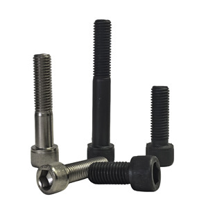 Disponible en todos los tamaños <span class=keywords><strong>Din</strong></span> <span class=keywords><strong>912</strong></span> Óxido negro Tornillos de cabeza hueca de media rosca Sistema de medición de pulgadas de acero al carbono - Product Image 1