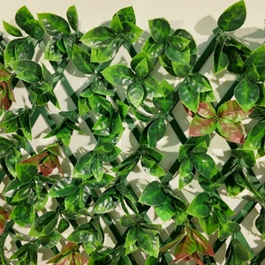 Recinzione da Giardino Espandibile in Plastica con Foglie Artificiali, Resistente ai Raggi UV, Ecologica <span class=keywords><strong>e</strong></span> di Alta Qualità per Agriturismi - Product Image 4