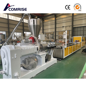 Ligne de production de machines extrudeuses de panneaux en bois composite PE WPC avec pompe à vis, moteur et PLC pour <span class=keywords><strong>profil</strong></span>és bois-plastique PP - Product Image 5