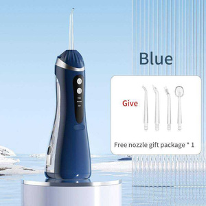Portátil 4 en 1 Pulso de alta presión Oral Flosser Recargable Inalámbrico Eléctrico Limpiador de dientes Plástico Dental Agua Flosser Hotel - Product Image 1