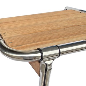 Échelle Alastin <span class=keywords><strong>en</strong></span> bois de teck <span class=keywords><strong>en</strong></span> acier inoxydable 316, la plus populaire pour la <span class=keywords><strong>piscine</strong></span> de Yacht - Product Image 5