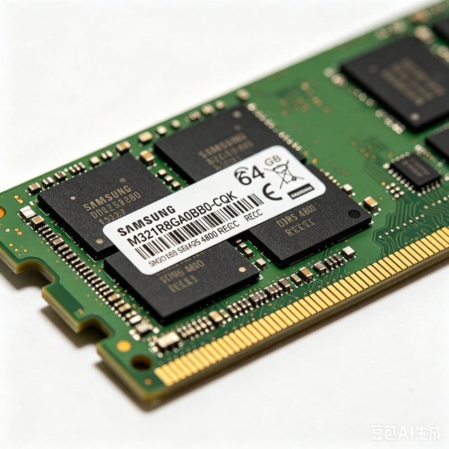 Stock 64GB DDR5 4800MHz ECC RDIM Dual Rank 2Rx4 Registered 1.1V 288-Pin Server RAM Model M321R8GA0BB0-CQK