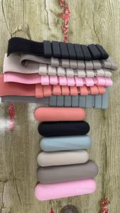Home Gym Fitness Yoga Pilates Training Accessories Non slip Barbell Rod Silicone Weighted Eco Friendly Silicone Beam <b>Weights</b> - Product Image 4