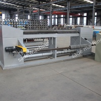 Machine de fabrication de grillage hexagonal entièrement automatique de Chine PLC SADE MACHINE SADE-009 126m/h Haute Capacité Cages à poulets Gabions