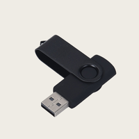 Memoria USB Giratoria de 128 MB, 256 MB, 512 MB, Unidad Flash USB con Logotipo Personalizado, Pendrive, Disco Giratorio en Llavero, Regalo, Memoria USB de 1 GB a 64 GB