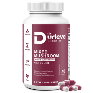 Premium Adult Mixed <strong>Mushroom</strong> <strong>Capsules</strong> Reishi Lion's Mane Cordyceps for Immune Support Halal/Kosher Certified Antioxidant Brain - Product Image 1