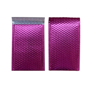 Rose Gold Kim Loại Nhôm Lá Thư Túi Màu Poly Bong Bóng Bưu Phẩm Và Đệm Phong Bì Chuyển Phát Nhanh Bưu Phẩm Vận Chuyển - Product Image 2