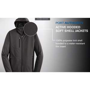 Chaquetas Largas Personalizadas para Hombre J719, Chaqueta de Exterior con Capucha y Diseño Personalizado con su Propio Logotipo/Texto - Product Image 2