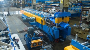 Ridge đóng nắp mái ngói làm cuộn tạo thành máy Roof tấm bảng điều chỉnh Bender máy - Product Image 5