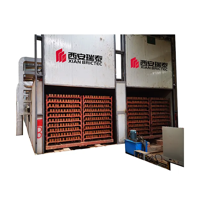 Energy saving clay bricks dryer adobe cc clay bricks machinery for soil bricks making with single layer drying system for sale