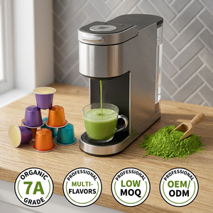 Specialty Coffee Shop Grade Matcha Capsules Barista Quality Compatible With Professional Brewers Private Label Bulk Wholesale - Product Image 6