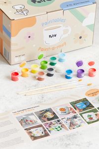 <span class=keywords><strong>Kit</strong></span> de <span class=keywords><strong>peinture</strong></span> pour mug LP DIY <span class=keywords><strong>Kit</strong></span> de <span class=keywords><strong>peinture</strong></span> en céramique comprenant des tasses, des peintures, des pinceaux et un guide d'inspiration pour adultes - Product Image 5