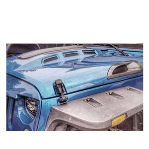Capot en Fiber de carbone véritable, Bonnet pour <span class=keywords><strong>Avenger</strong></span> JK, évents pour <span class=keywords><strong>Jeep</strong></span> Wrangler - Product Image 1