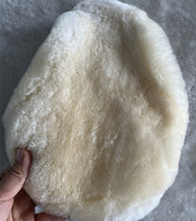 Housse de selle de vélo en vraie laine à faible MOQ, coussin de siège universel en peau de mouton cadrée chaude, housse de vélo en fourrure animale