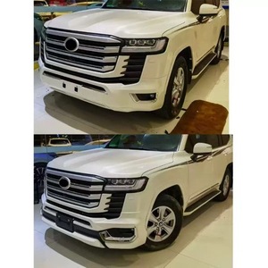 Kit de Mejora de Parachoques Delantero y Trasero en Blanco Perla para Toyota LC300 Land Cruiser 2022-2025 - Product Image 4
