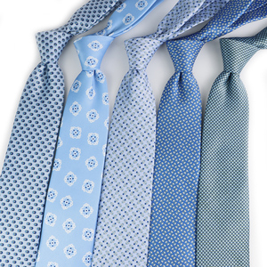 Винтажный мужской галстук в горошек, 7,5 см - Product Image 6